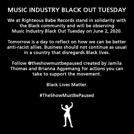 Music Industry Black Out Tuesday