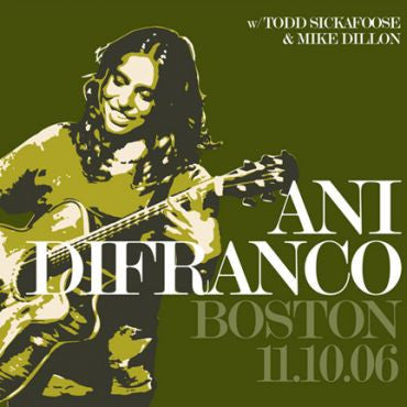 Ani DiFranco Boston 11.10.06