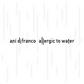 Ani DiFranco-Allergic to Water