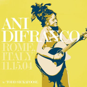Ani DiFranco Rome, Italy 11.15.04